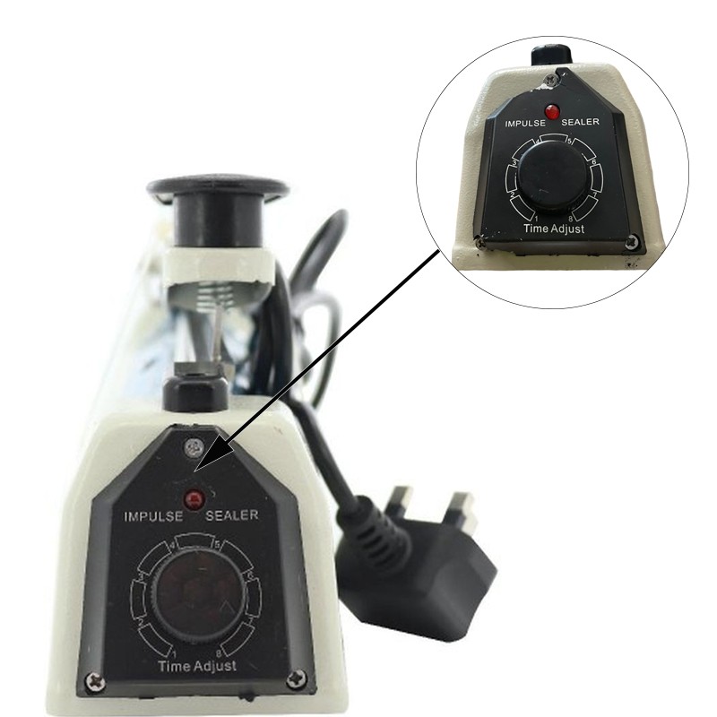 Aparat de lipit si sigilat pungi, 300W, latime etansare 30 cm, RESIGILAT - imagine 8